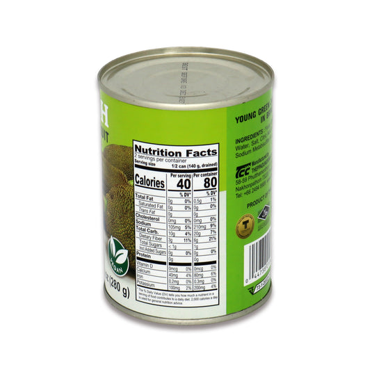 Chaokoh Young Green Jackfruit in Brine 0.62 Lb