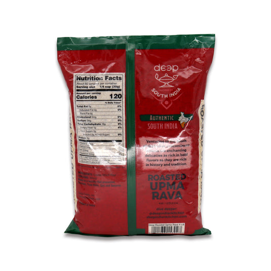 Deep SI Roasted Upma Rava 4 Lb