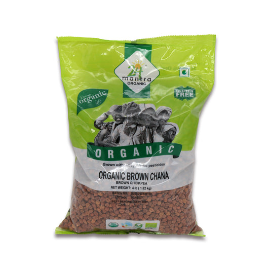 24 Mantra Brown Chana 4 Lb