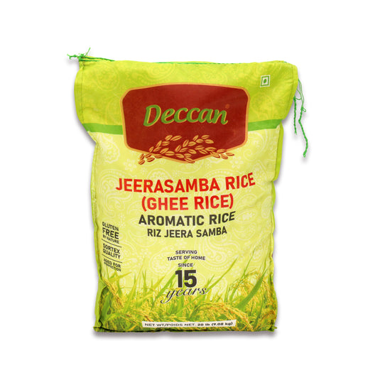 Deccan Jeera Samba Rice 20 Lb