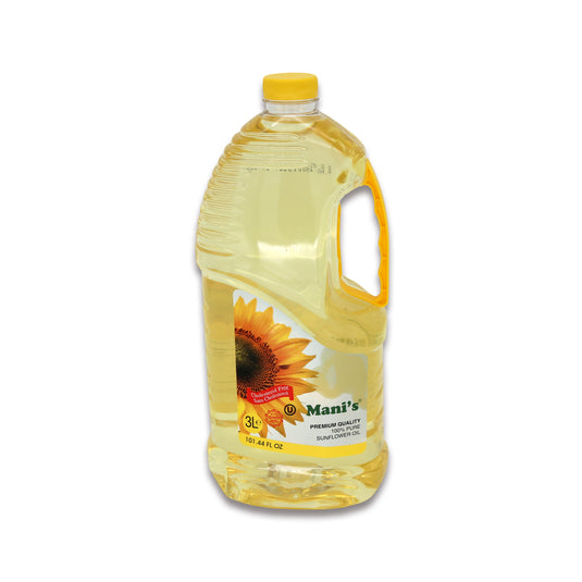 Mani's Sunflower Oil 3.17 Qt