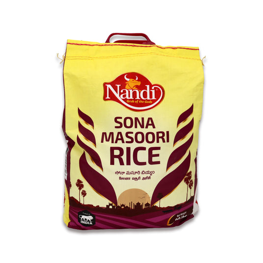 Nandi Sona Masoori Rice 20 Lb