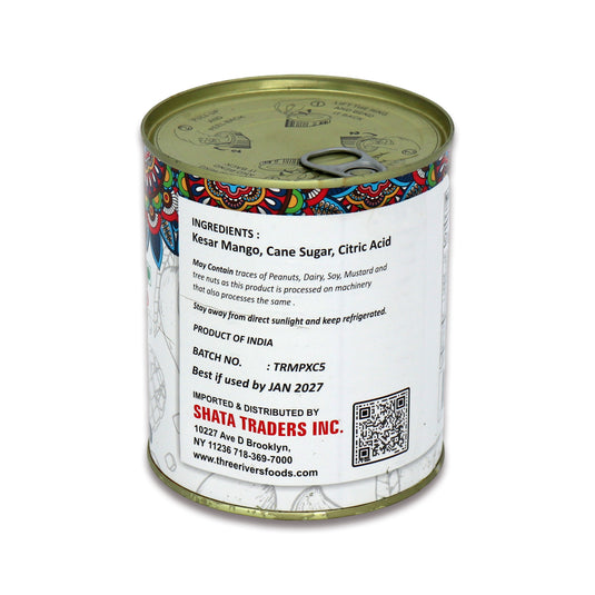Three Rivers Mango Pulp 1.87 Lb