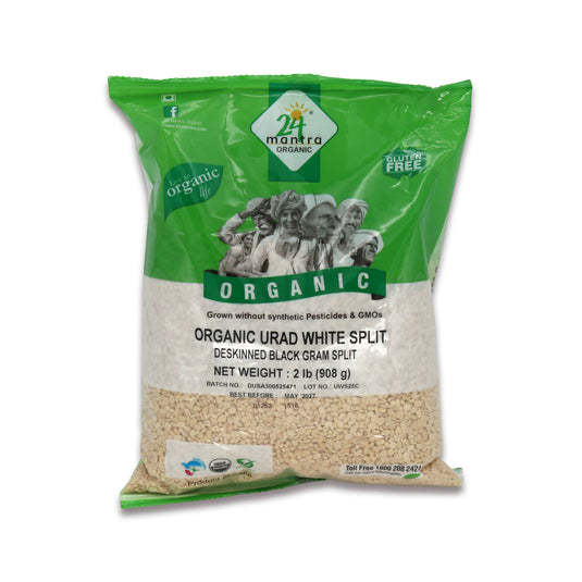 24 Mantra Urad White Split 2 Lb