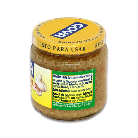 Goya Minced Garlic 8 Oz