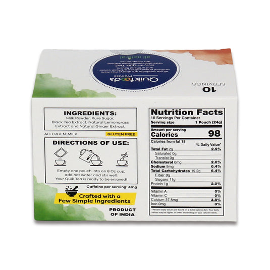 Quik Tea Lemon Grass 8.45 Oz