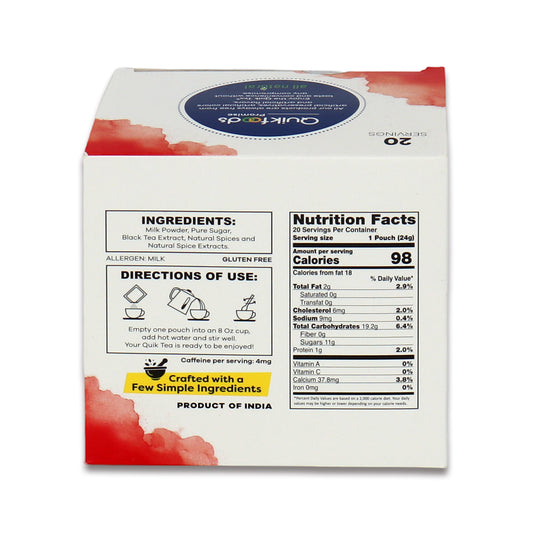 Quik Tea Masala 20 Ct