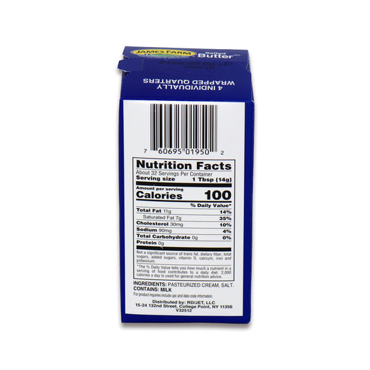 James Farm Salted Butter 1 Lb