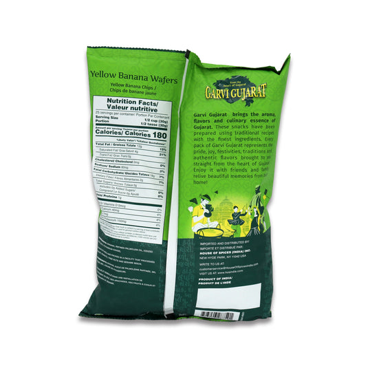 Garvi Gujarat Yellow Banana Wafer 1.6 Lb