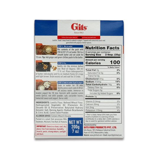 Gits Dahi Vada 0.44 Lb