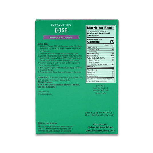 Deep Instant Mix Dosa 0.88 Lb