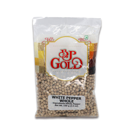 BP Gold White Pepper Whole 0.22 Lb