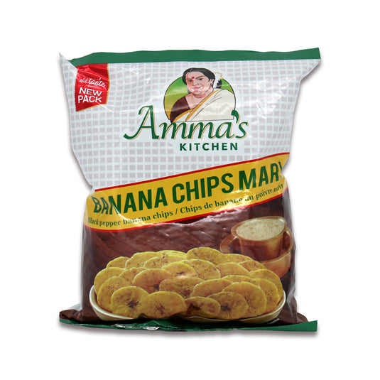 Amma's Kitchen Banana Chips Mari 0.44 Lb