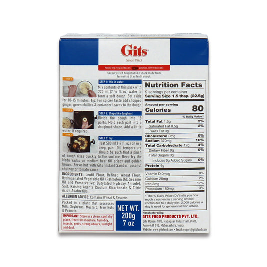 Gits Medu Vada 0.44 Lb