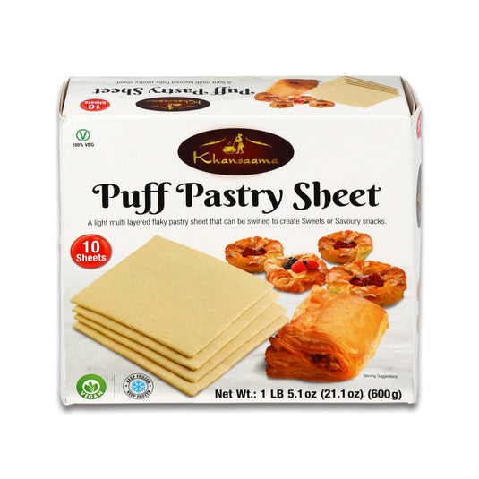 Khasaama Puff Pastry Sheet 10 Pc