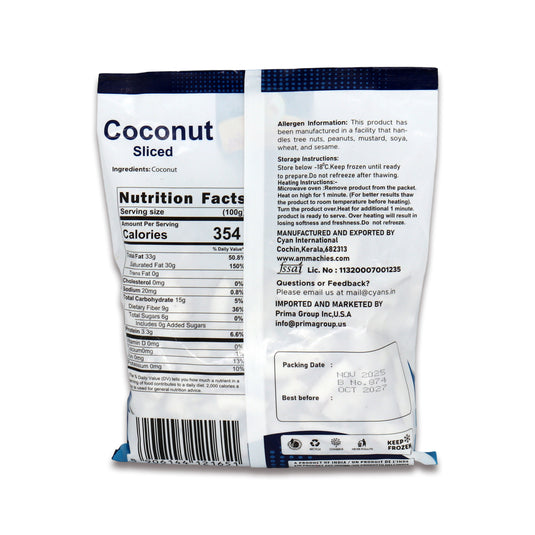 Ammachis Sliced Coconut 14.10 Oz
