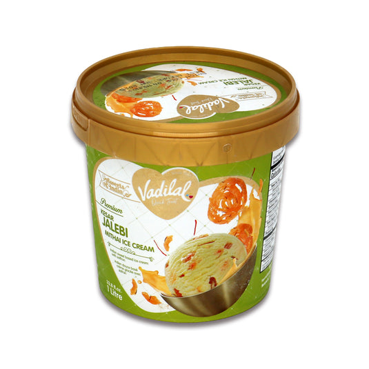Vadilal Kesar Jalebi Ice Cream 1 Lt