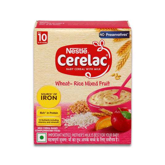 Nestle Cerelac Wheat Rice Mixed Fruit 400 Gm