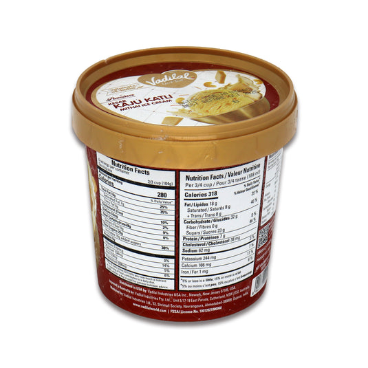 Vadilal Kaju Katli Ice Cream 1 Lt