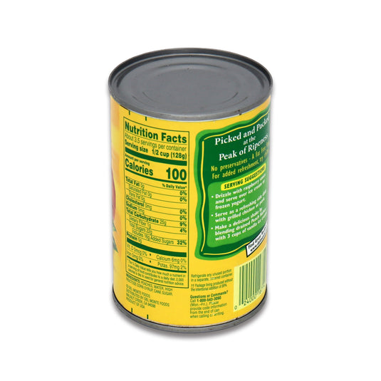 Del Monte Peach Halves 15.25 Oz