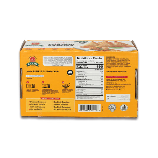 Laxmi Jumbo Samosa 20 Pc
