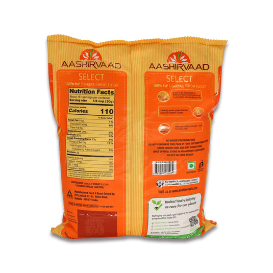Aashirvaad Select Sharbati Atta 10 Lb