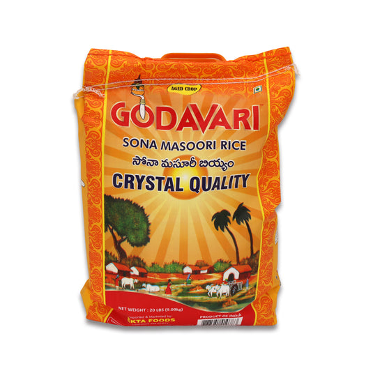 Godavari Crystal Sona Masoori 20 Lb