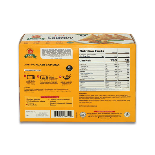 Laxmi Jumbo Samosa 8 Pc