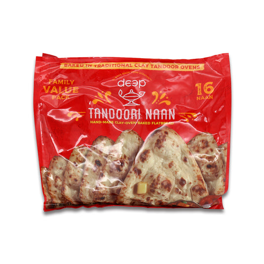 Deep Tandoori Naan 16 Pc