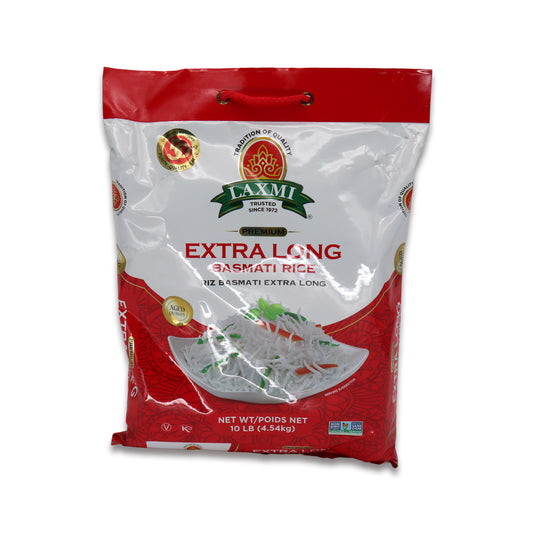 Laxmi Extra Long Basmati Rice 10 Lb