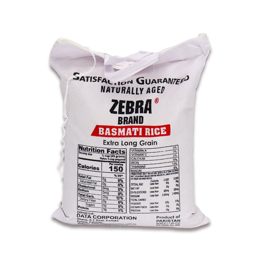 Zebra Basmati Rice 10 Lb
