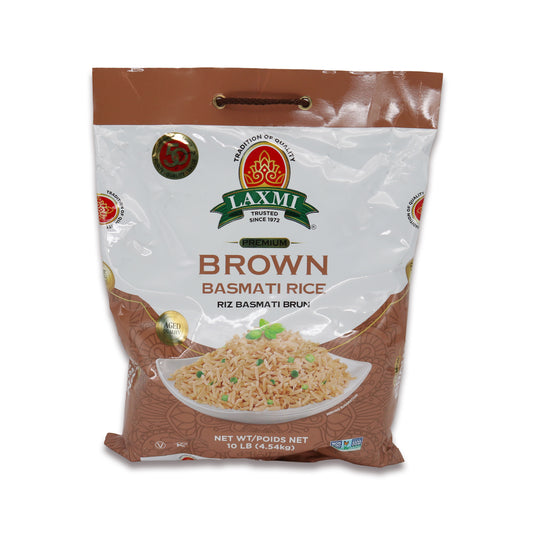 Laxmi Brown Basmati Rice 10 Lb