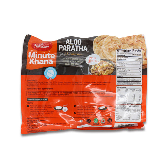 Haldiram Aloo Paratha 16 Pc