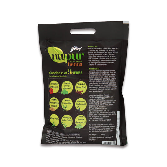 Godrej Nupur Mehndi 400 Gm